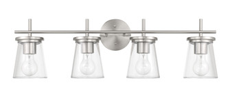 Connell Four Light Vanity in Brushed Polished Nickel (46|60404-BNK)