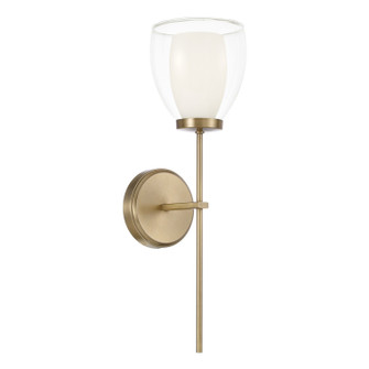 Joss One Light Wall Sconce in Aged Brass (65|655911AD)