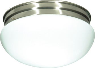 Two Light Flush Mount in Brushed Nickel (72|SF76-605)