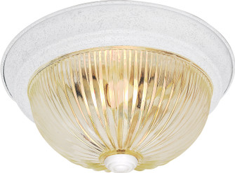 Three Light Flush Mount in Textured White (72|SF76-193)