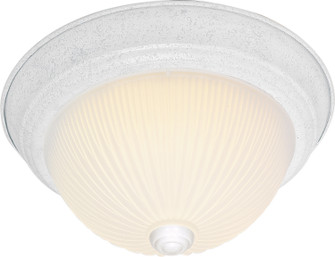 Two Light Flush Mount in Textured White (72|SF76-133)