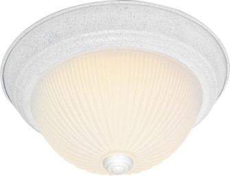 Two Light Flush Mount in Textured White (72|SF76-131)