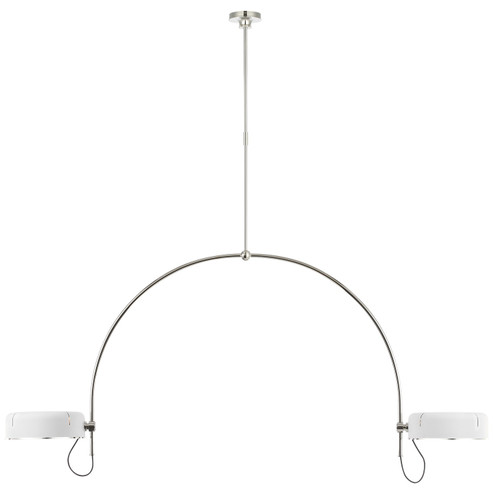 Oso LED Pendant in Polished Nickel (268|TOB 5132PN-WHT)