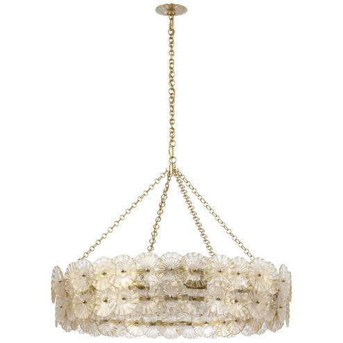Gianna LED Chandelier in Hand-Rubbed Antique Brass (268|JN 5037HAB-GF)
