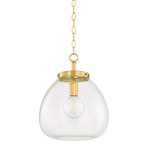 Della One Light Pendant in Aged Brass (428|H997701L-AGB)
