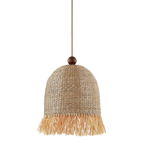 Sheri One Light Pendant in Aged Brass (428|H1041701-AGB)