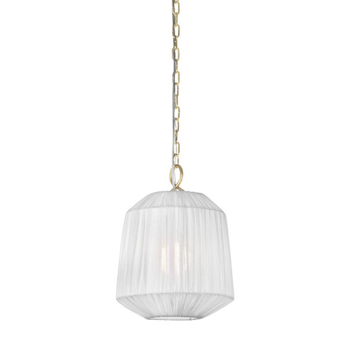 Amanza One Light Pendant in Aged Brass (428|H1011701S-AGB)