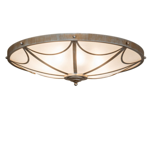 Carousel Eight Light Semi-Flushmount in Antique Silver (57|276209)