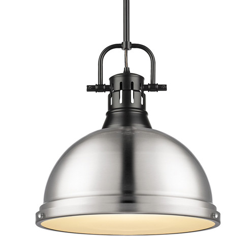 Duncan One Light Pendant in Matte Black (62|3604-L BLK-PW)