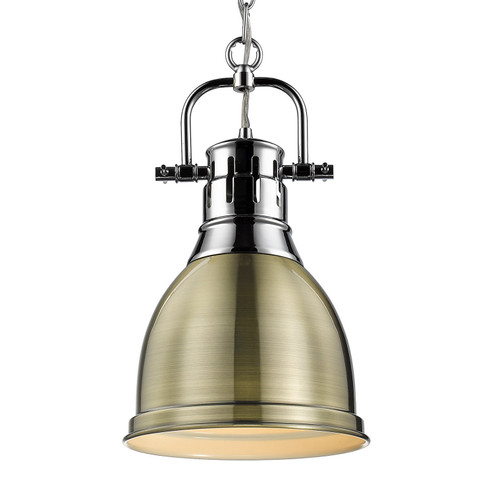 Duncan One Light Pendant in Chrome (62|3602-S CH-AB)