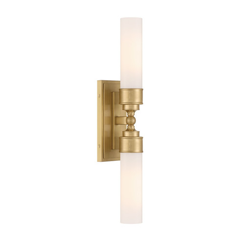 Wilcox LED Wall Sconce in Aged Brass (60|WLX-302-AG)