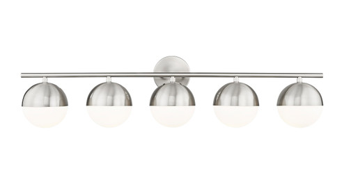 Realm Sphere Five Light Vanity in Brushed Nickel (224|7517-5V-BN)