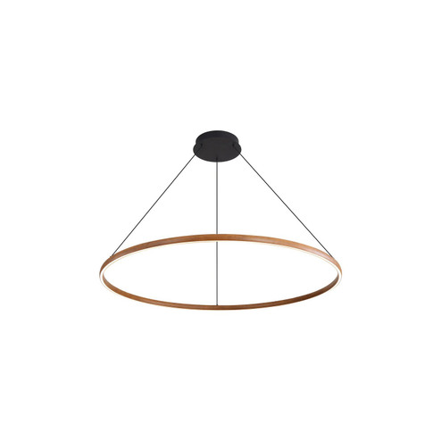 Veritas LED Chandelier in Walnut (62|5460-35 WA)
