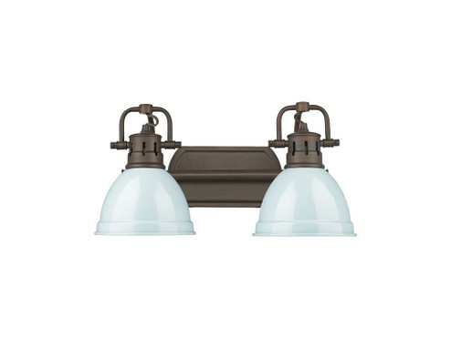 Duncan Two Light Vanity in Rubbed Bronze (62|3602-BA2 RBZ-SF)