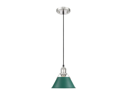 Orwell One Light Pendant in Pewter (62|3306-S PW-GN)