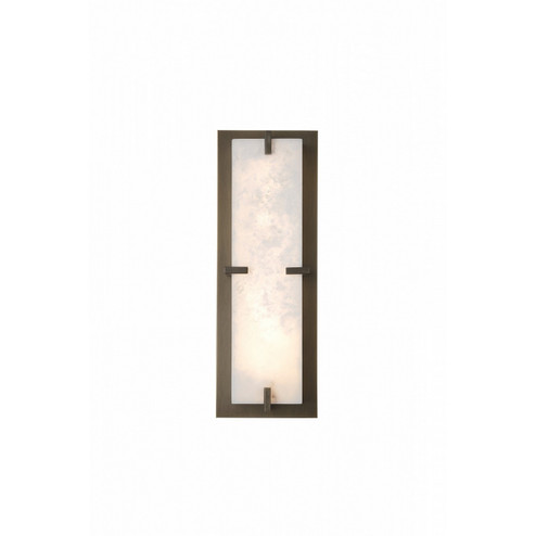 Sedona LED Wall Sconce in Alabaster / Aged Brass (192|HF2920-AB)