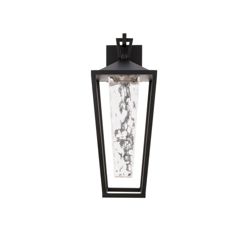 Manchester LED Outdoor Wall Sconce in Black (34|WS-W33525-27-BK)