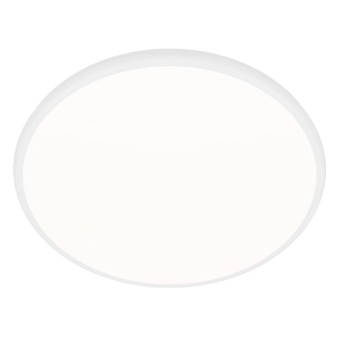 Parthenon LED Flush Mount in White (34|FM-37522-35-WT)