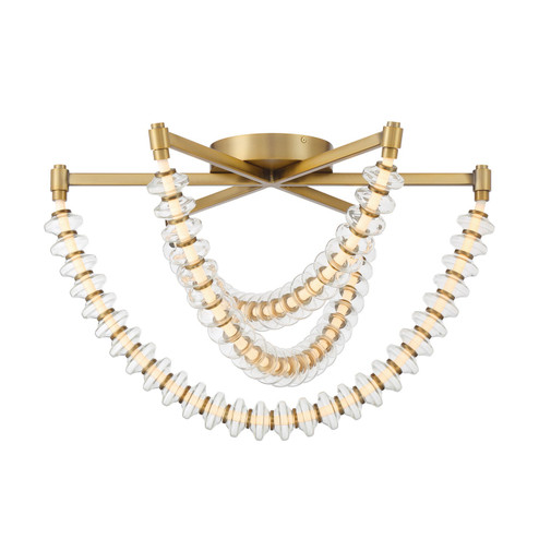 Pearl LED Flush Mount in Legacy Brass (7|5645-732-L)