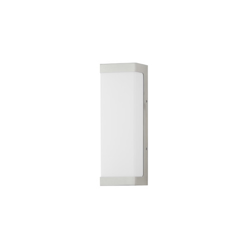 Tunnel LED Outdoor Wall Sconce in Brushed Aluminum (16|55522WTAL)