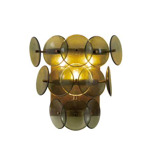 Loren Three LIght Wall Sconce in Weathered Brass (16|21820GNWBR)