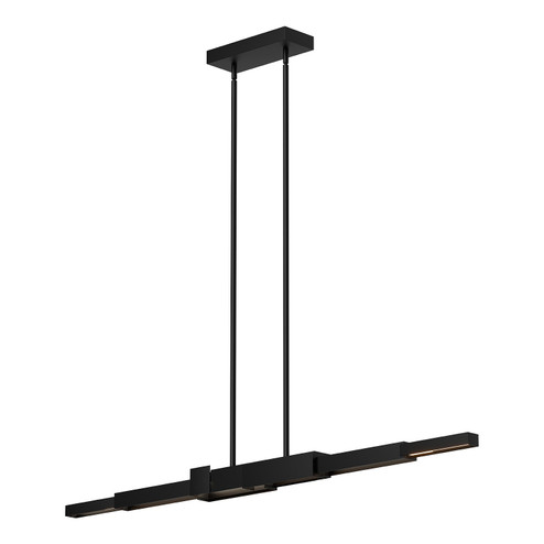 Enzo LED Linear Pendant in Black (347|LP29560-BK-UNV)