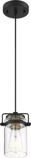 Antebellum One Light Mini Pendant in Black (72|60-6733)