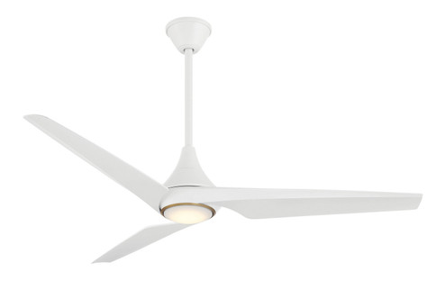 Switch 60''Ceiling Fan in Flat White (15|F636L-WHF)