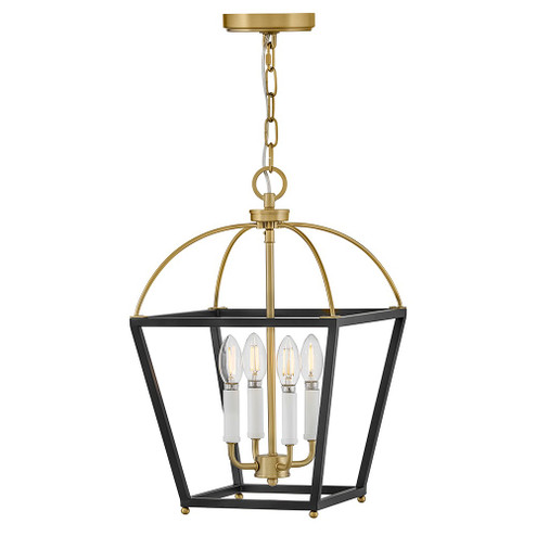 Tate LED Pendant in Black (531|84277BK-LCB)