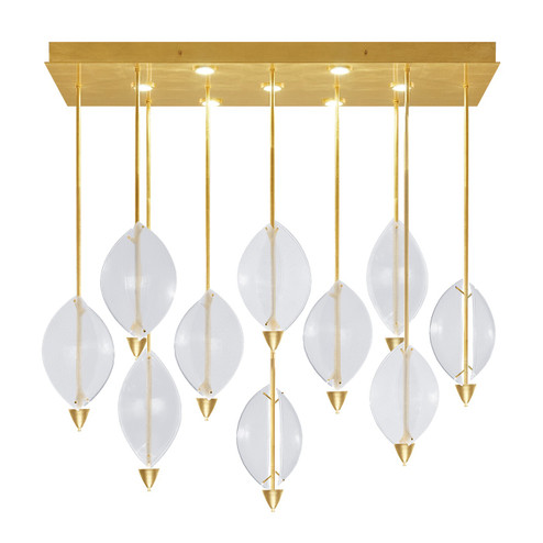 Embark LED Pendant in Gold (48|100056-33)