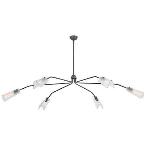 Altman LED Chandelier in Gunmetal (13|48306GMT)