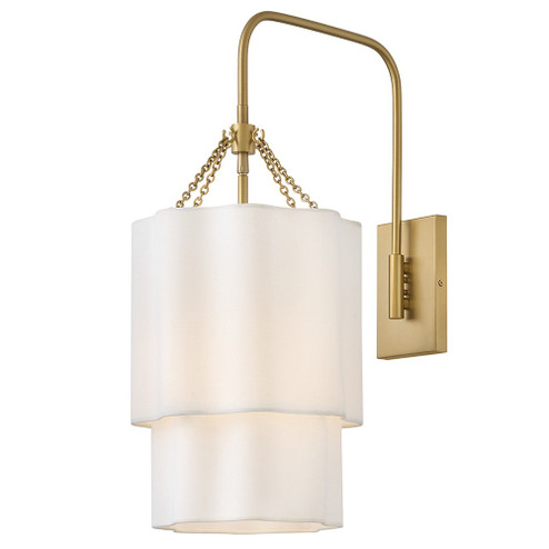 Gwen LED Wall Sconce in Lacquered Brass (13|47730LCB) Gwen LED Wall Sconce in Lacquered Brass (13|47730LCB)