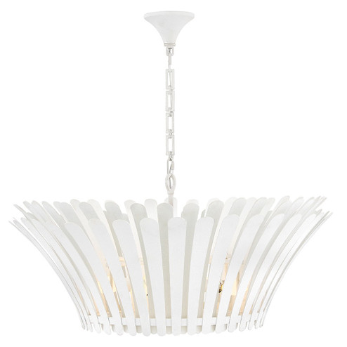 Reina LED Chandelier in Textured Plaster (13|47695TXP)