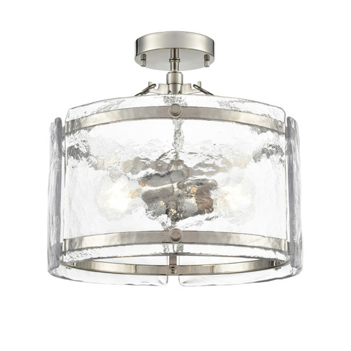 Bennetti Two Light Semi-Flush Mount in Polished Nickel (59|47002-PN)