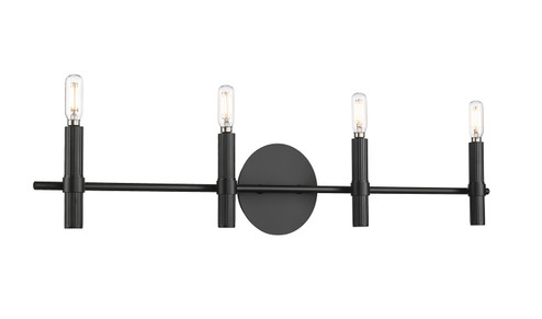Skyva Four Light Wall Sconce in Matte Black (59|25604-MB)