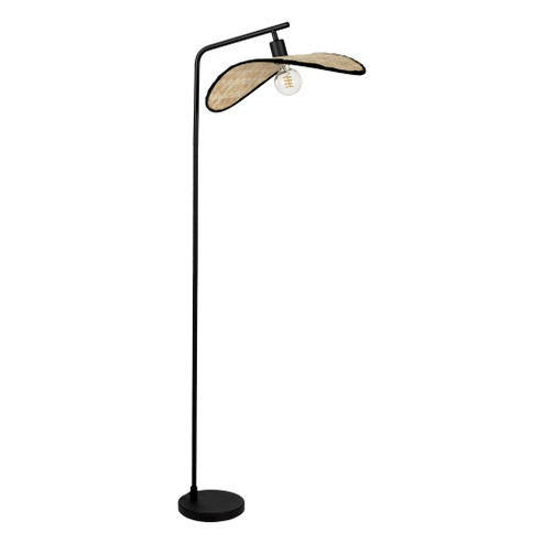 Marywell One Light Floor Lamp in Black (217|44047A)