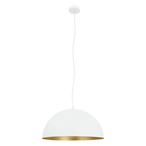 Rafaelino One Light Pendant in White (217|204322A)