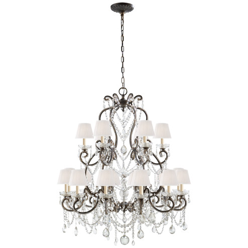 Adrianna 18 Light Chandelier in Antiqued Gild (368|RL 5231AG-S)
