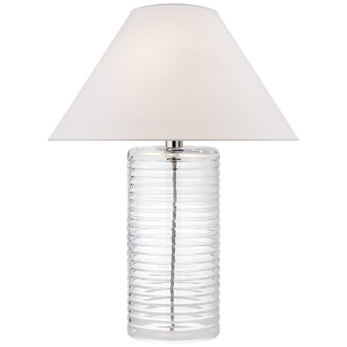 Metropolis One Light Table Lamp in Clear Soda Glass (368|RL 3936CG-S)