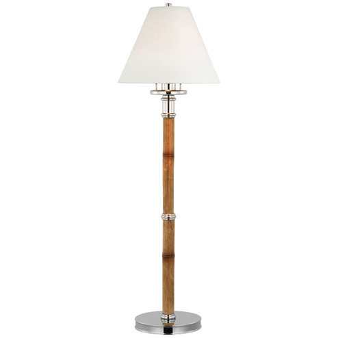 Dalfern LED Desk Lamp in Waxed Bamboo and Polished Nickel (368|RL 3682WB/PN-WP)