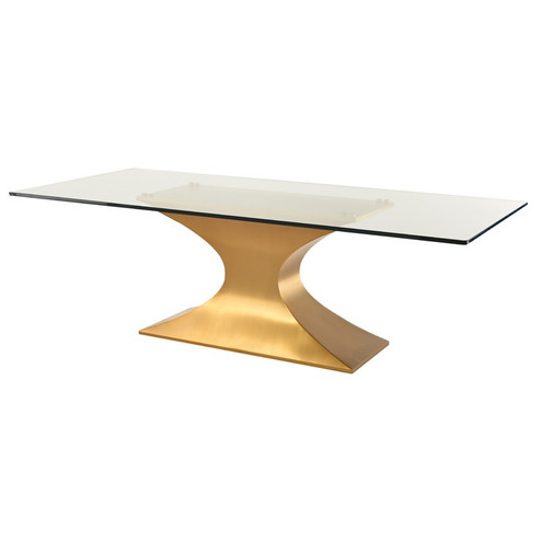 Praetorian Dining Table in Gold (325|HGSX225)