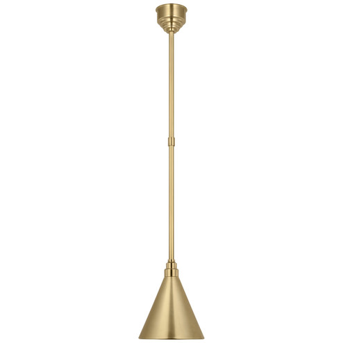 Academy Barn Light LED Pendant in Hand-Rubbed Antique Brass (268|TOB 5818HAB-HAB)