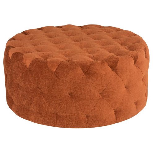 Tufty Ottoman in Terracotta (325|HGSC823)