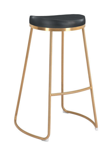 Bree Barstool in Black, Gold (339|101266)