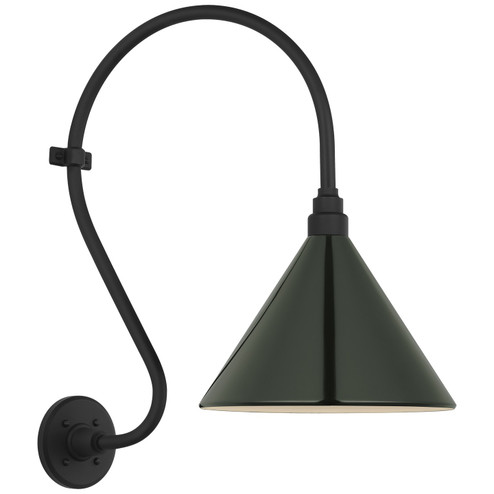 Academy Barn Light LED Barn Light in Matte Black (268|TOB 2804MBK/S11-G)