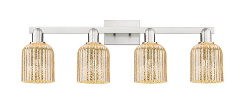 Arcadia Four Light Bath Vanity in Brushed Satin Nickel (405|716-4W-SN-G559-5ME)