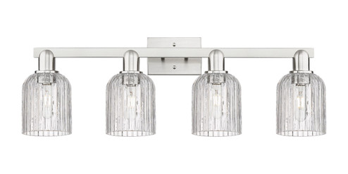 Arcadia Four Light Bath Vanity in Brushed Satin Nickel (405|716-4W-SN-G559-5CL)