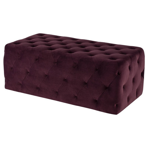 Tufty Ottoman in Mulberry (325|HGSC422)