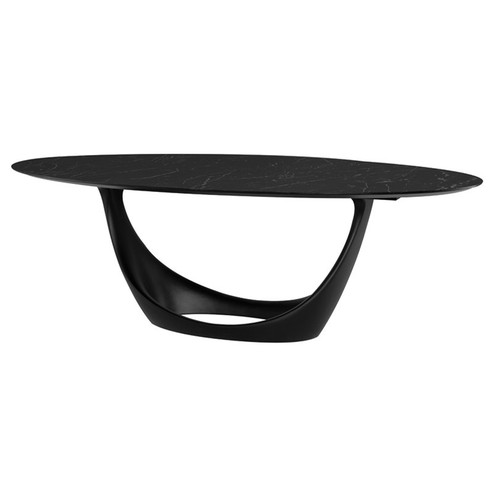 Montana Dining Table in Black (325|HGNE274)