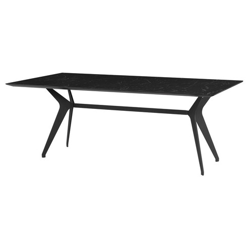 Daniele Dining Table in Black (325|HGNE268)